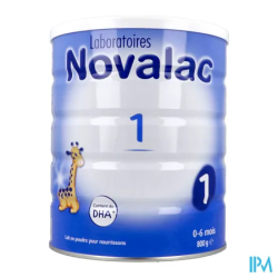 NOVALAC 1AGE LAIT PDR BTE 800G