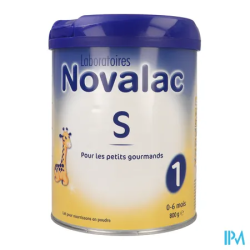 NOVALAC S 1AGE LAIT PDR 800G