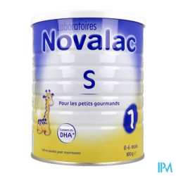 NOVALAC S 1AGE LAIT PDR 800G