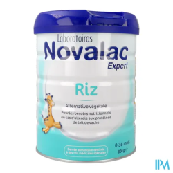 NOVALAC EXP RIZ 0-36MOIS LAIT 800G