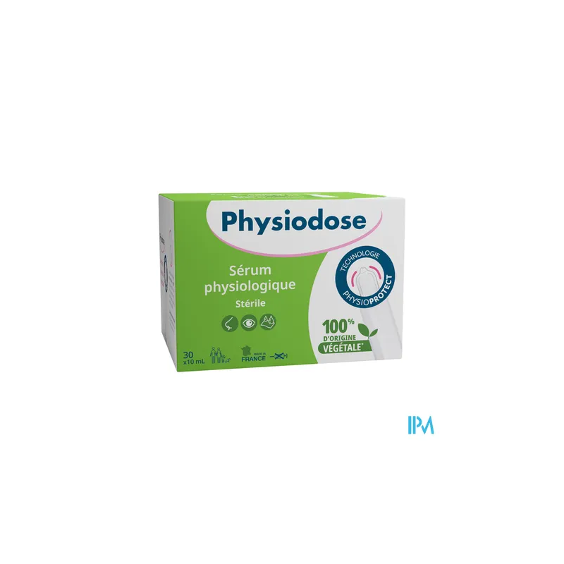PHYSIODOSE SERUM PHYS VEGET 10ML30