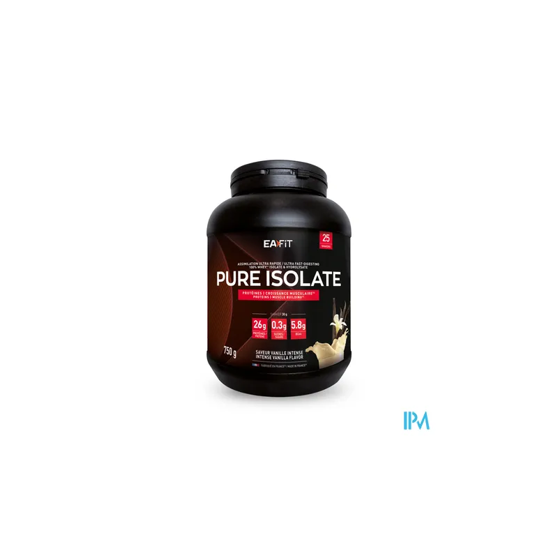 EA-FIT PURE ISOLATE VANIL PDR 750G