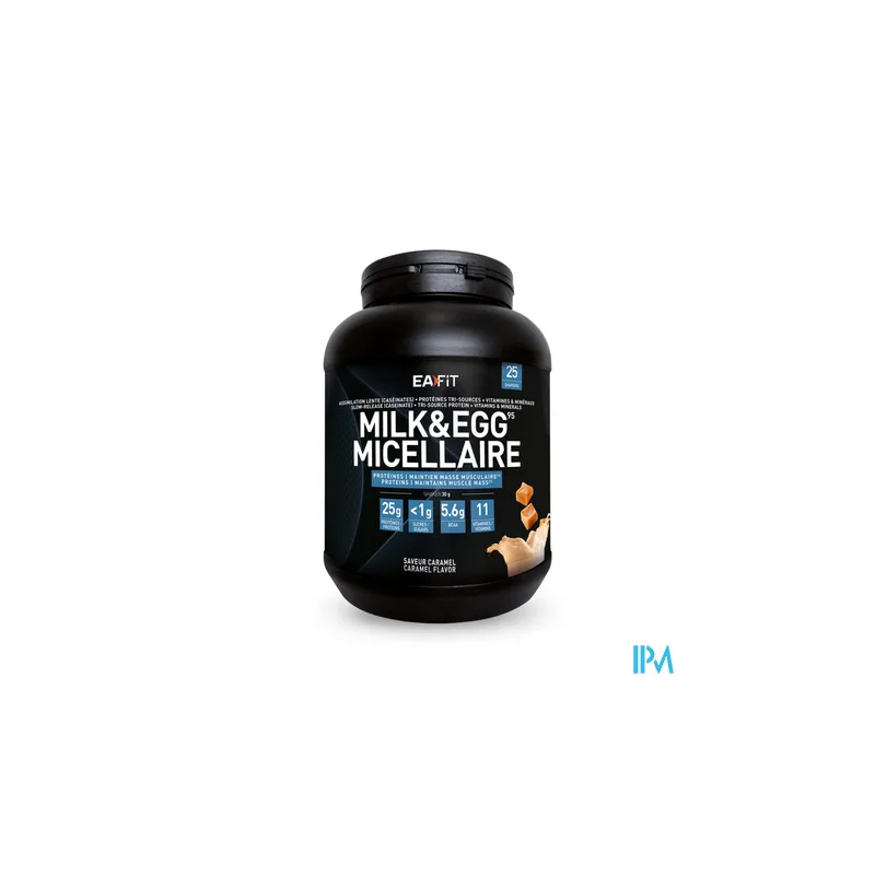 EA-FIT MILK&EGG95 MICEL CARAM 750G