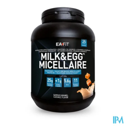 EA-FIT MILK&EGG95 MICEL CARAM 750G
