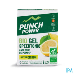 PUNCH POWER SPEEDTONIC CITRON GEL6