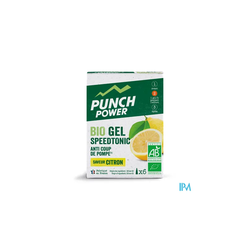 PUNCH POWER SPEEDTONIC CITRON GEL6