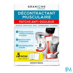 GRANIONS PATCH A/DOULEUR DM SACH 5