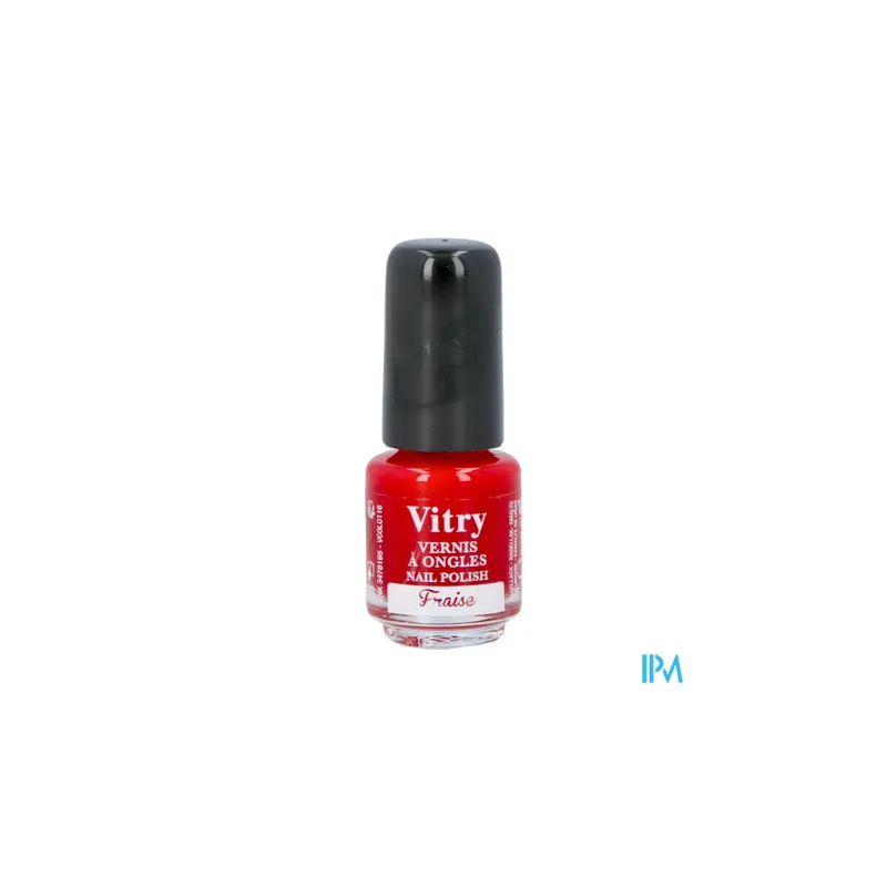 VITRY MINI VERNIS FRAISE 4ML