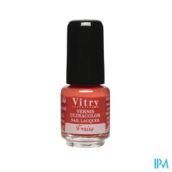 VITRY MINI VERNIS FRAISE 4ML