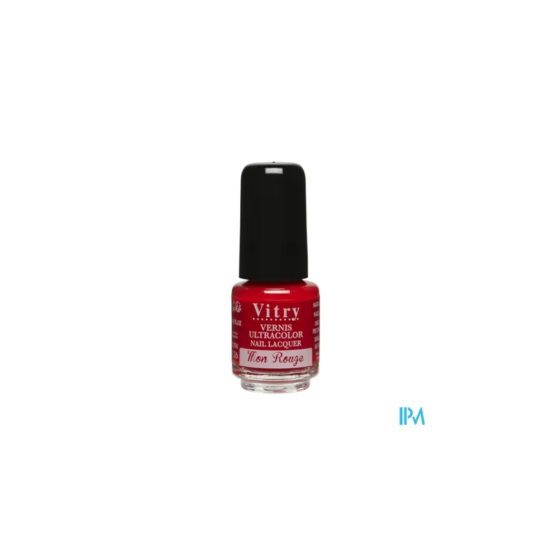 VITRY MINI VERNIS MON ROUGE 4ML