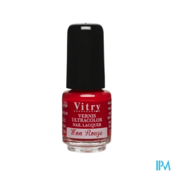 VITRY MINI VERNIS MON ROUGE 4ML
