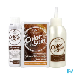 3 CHENES COLOR/SOIN MARRON GLAC 4A
