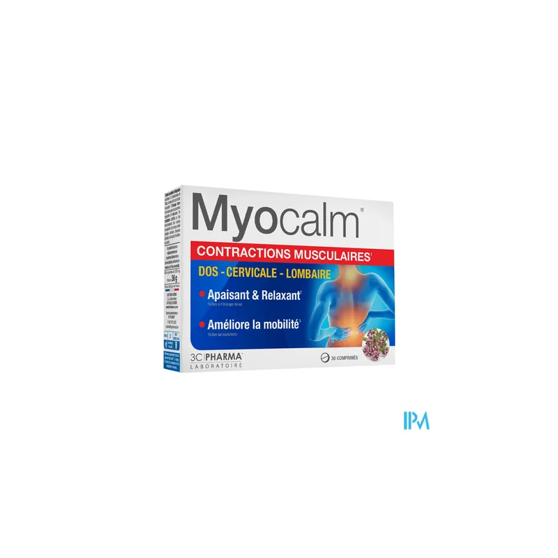 3C PHARMA MYOCALM CPR 30