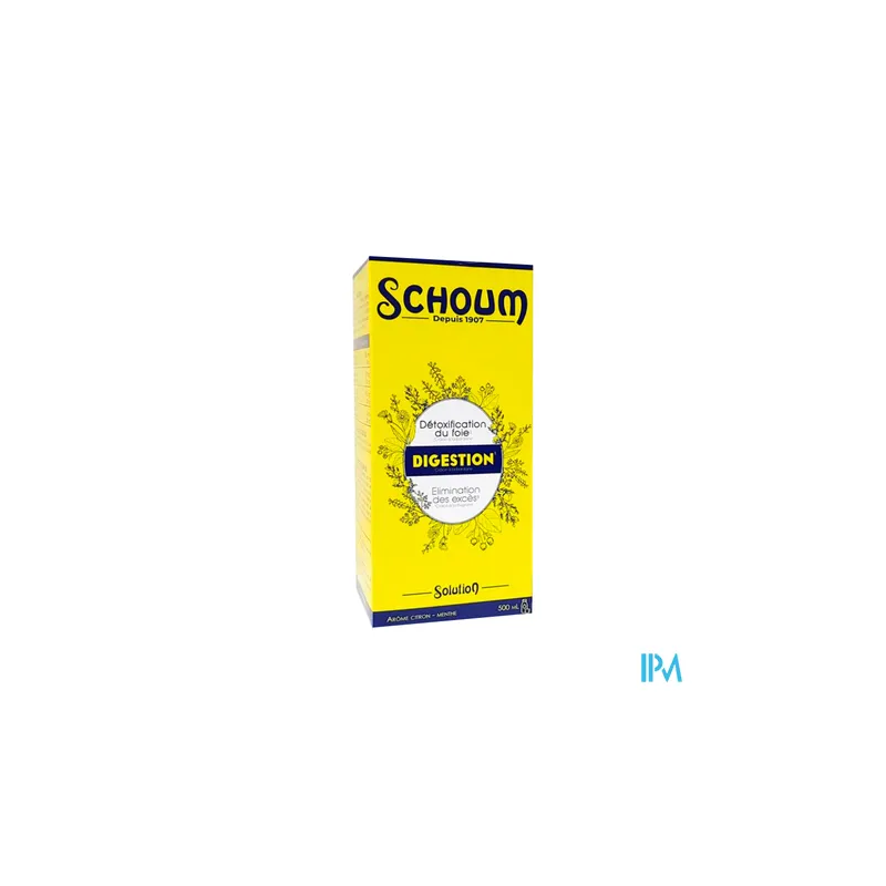 SCHOUM DIGESTION SOL BUV 500ML