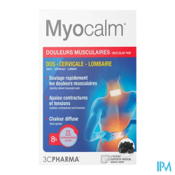 3C PHARMA MYOCALM PATCH X4