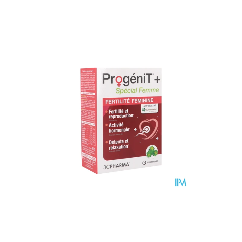 3C PHARMA PROGENIT+ FEMME CPR 60