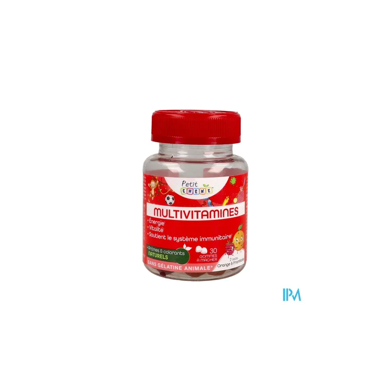 PETIT CHENE MULTIVITAMINE GOMME 30