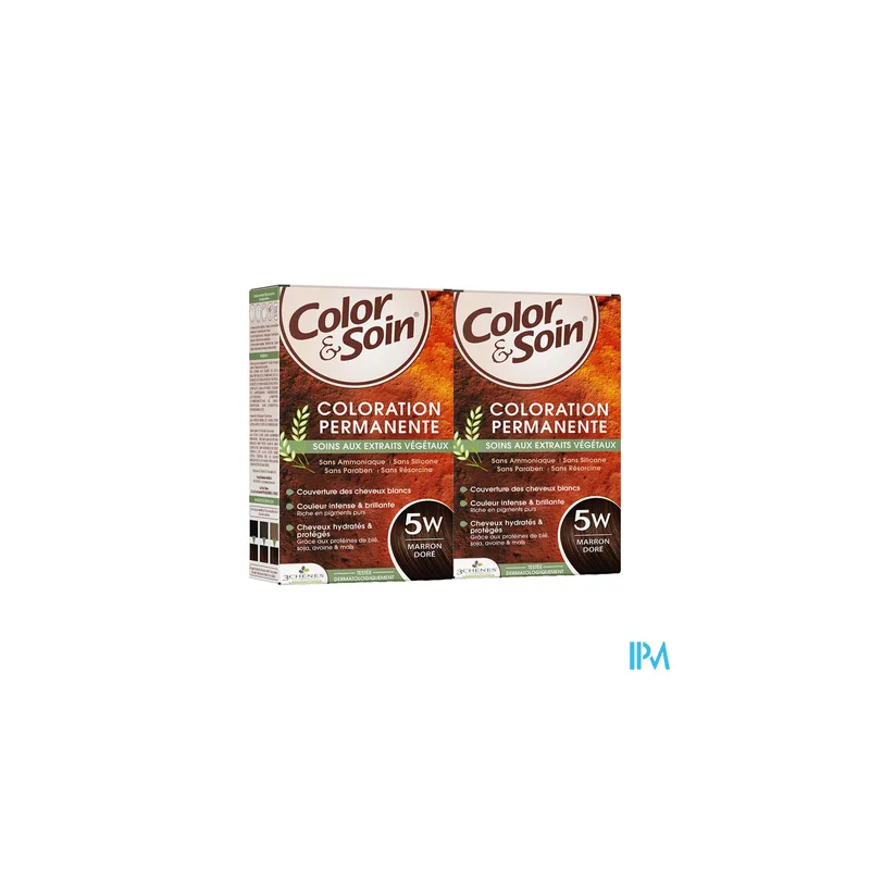 3 CHENES COLOR/SOIN MARR DORE 5W