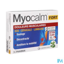 3C PHARMA MYOCALM FORT CPR 15