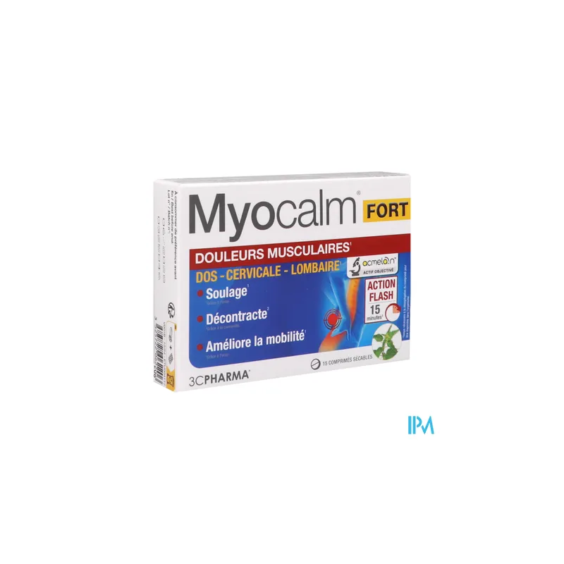 3C PHARMA MYOCALM FORT CPR 15