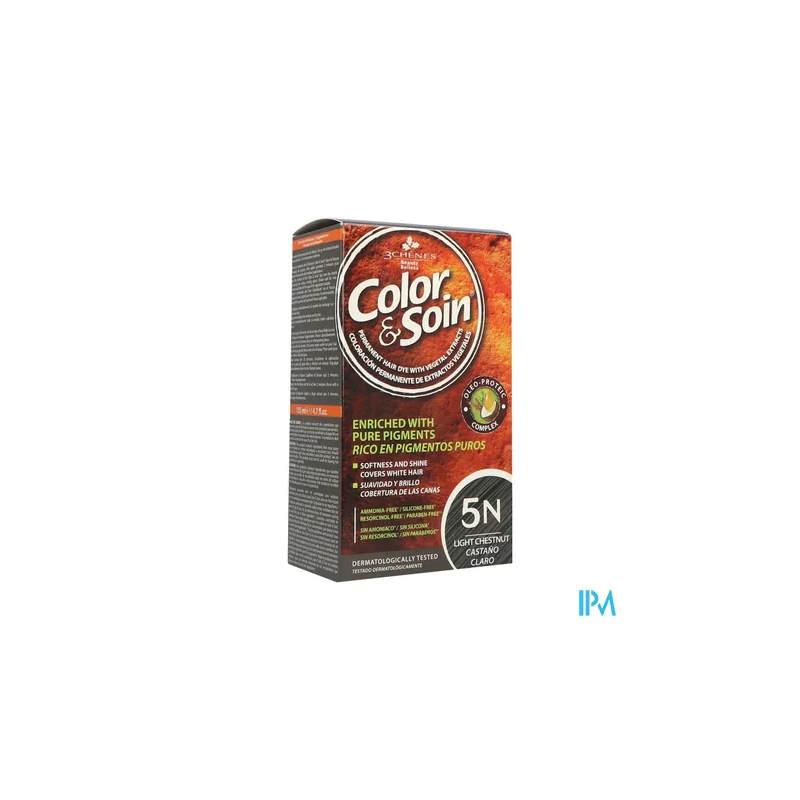 3 CHENES COLOR/SOIN CHAT CLAIR 5N