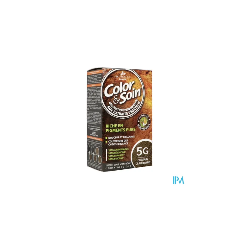 3 CHENES COLOR/SOIN CHAT CL DORE5G