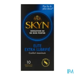PRESERV SKYN ELITE EXTRA LUB 10