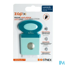 ZAP'X PEIGNE A/POUX METAL