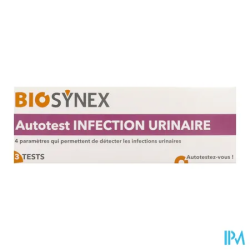 BIOSYNEX TEST INFECT URINAIRE BT3