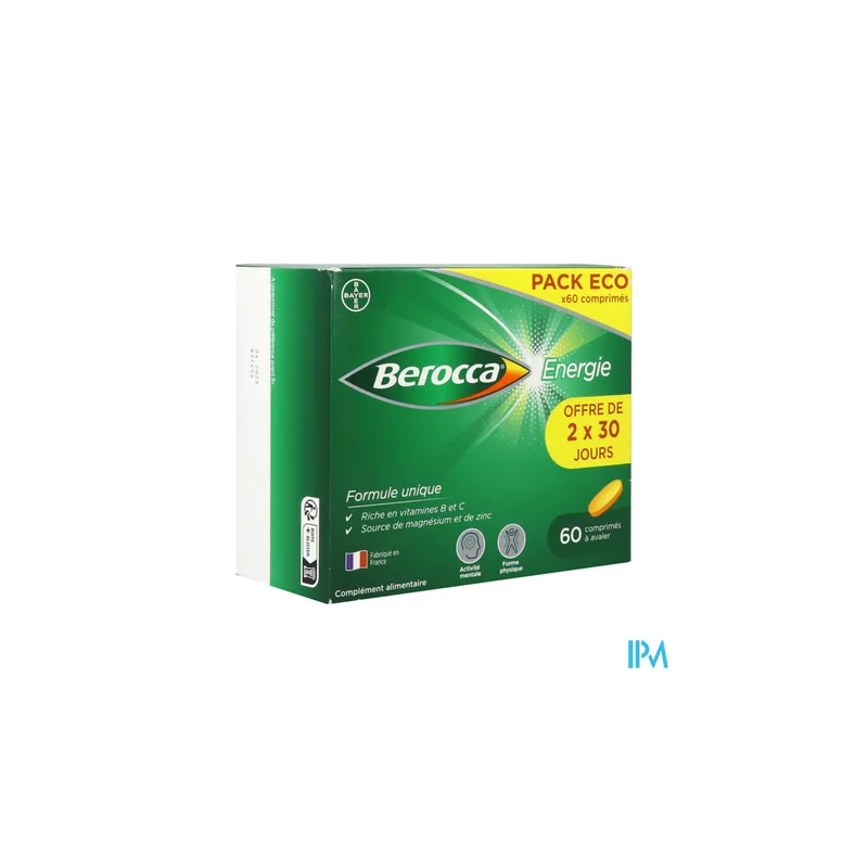 BEROCCA ENERGIE CPR PELLICULE 60