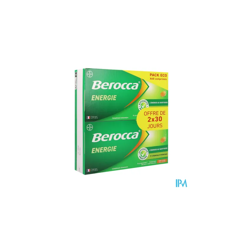BEROCCA ENERGIE ORANGE CPR EFF 60