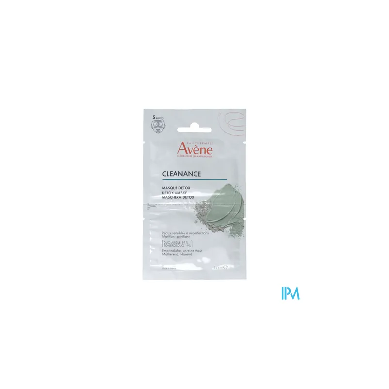 Avene cleanance masque detox 2x6ml - La Grande Pharmacie