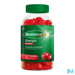 BEROCCA ENERGIE CERISE GOMME 60