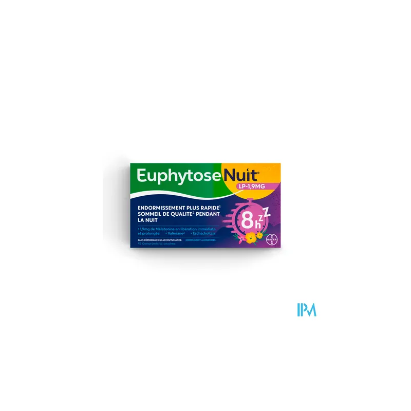 EUPHYTOSE NUIT LP 1,9MG CPR 30