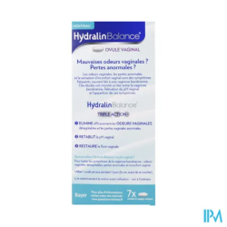 HYDRALIN BALANCE OVULE VAGINAL X7