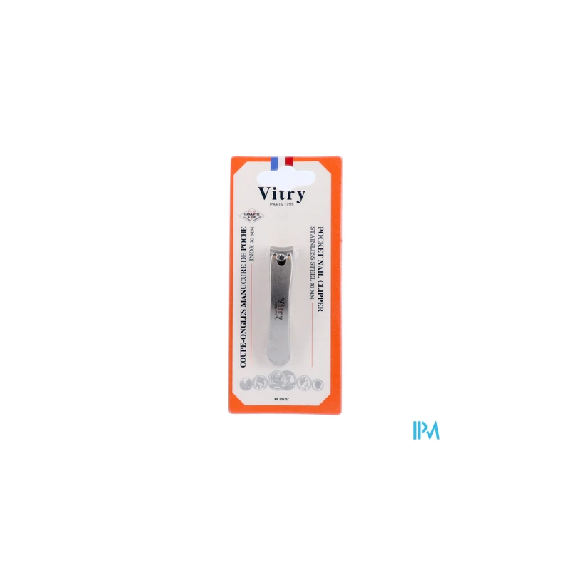 COUP/ONG VITRY POCHE INOX TREMPE
