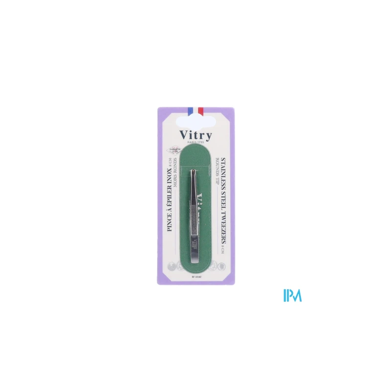 PINC/EPIL VITRY MORS ROND INOX