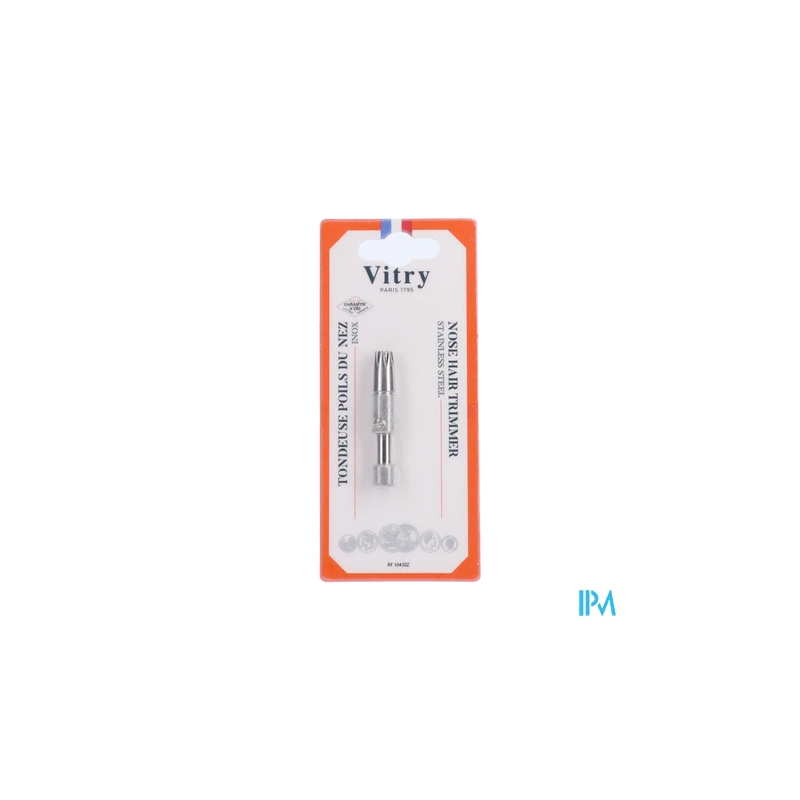 TONDEUSE VITRY POIL NEZ INOX