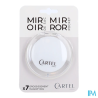 CARTEL MIROIR SAC ROND BLANC