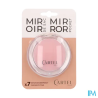 CARTEL MIROIR POCHE ROND ROSE
