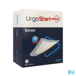 URGOSTART PLUS BORDER 8X8CM 16