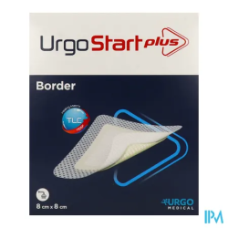 URGOSTART PLUS BORDER 8X8CM 16