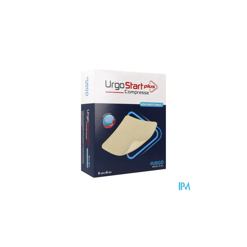 URGOSTART PLUS COMPRESS 6X6CM /16