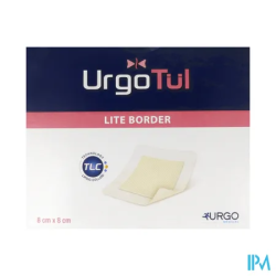 URGOTUL LITE BORDER 8X8CM 10