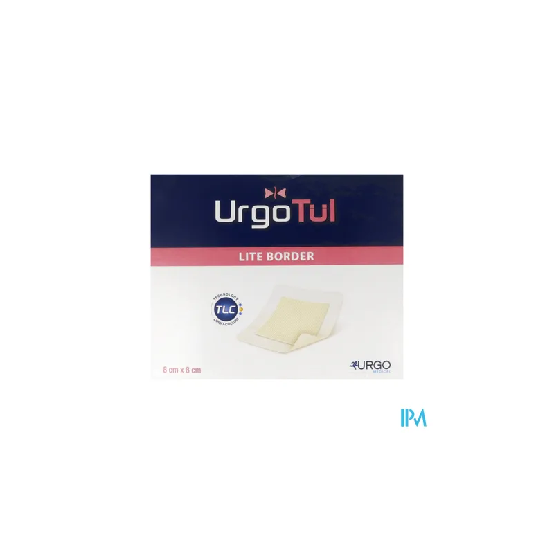 URGOTUL LITE BORDER 8X8CM 10