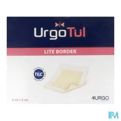 URGOTUL LITE BORDER 8X8CM 10