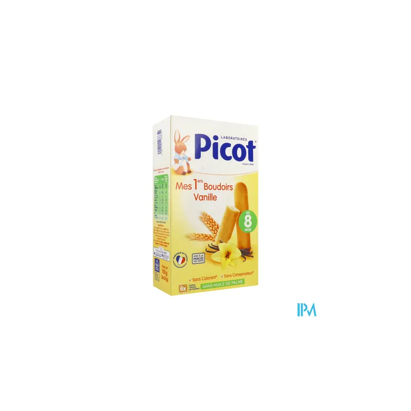 PICOT 1ER BOUDOIR VANILLE 24