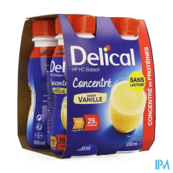 DELICAL CONC HP-HC VANILLE 200MLX4