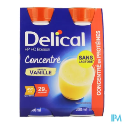 DELICAL CONC HP-HC VANILLE 200MLX4