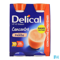 DELICAL CONC HP-HC FRAISE 200MLX4
